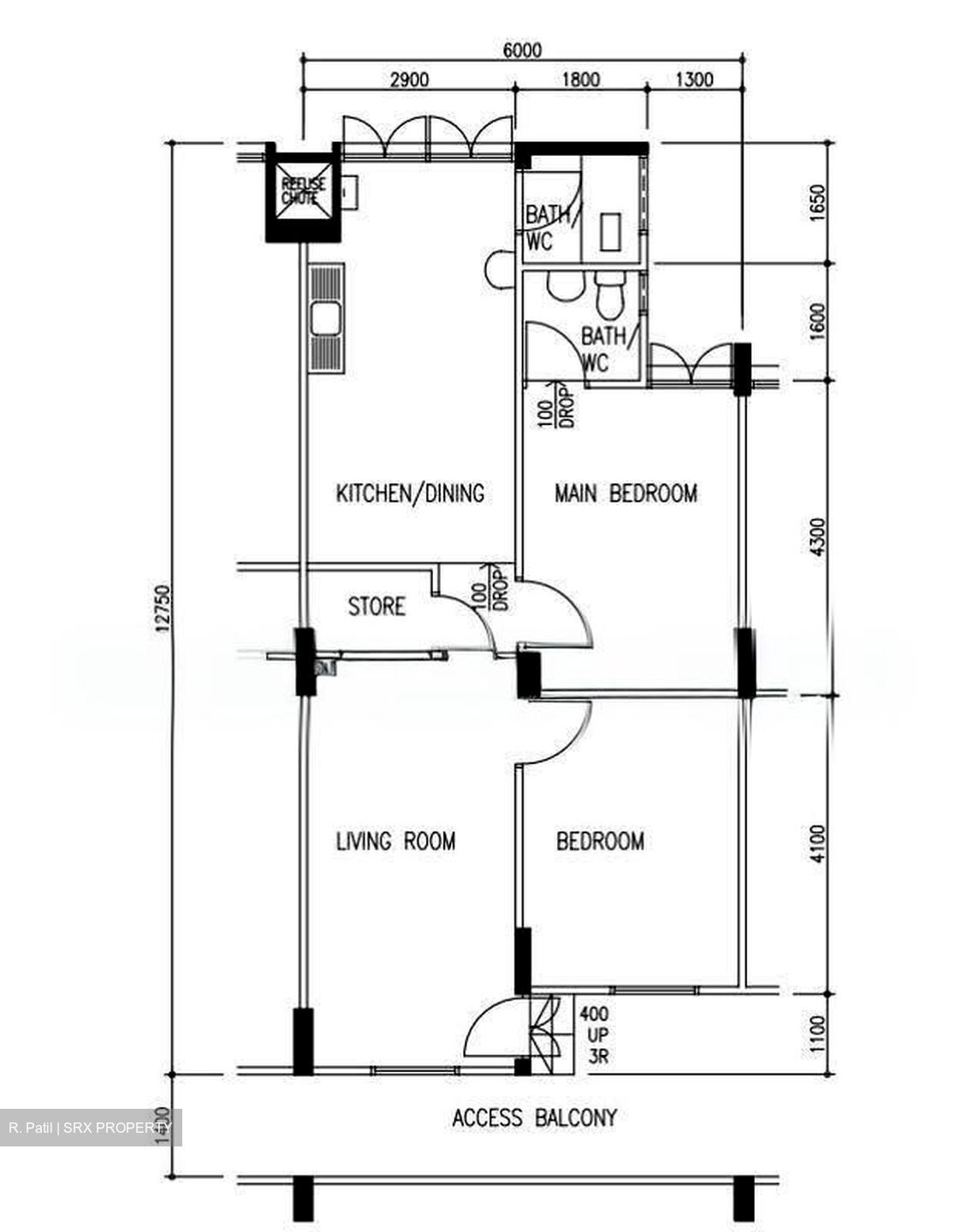 Blk 139 Bedok North Avenue 3 (Bedok), HDB 3 Rooms #625989291